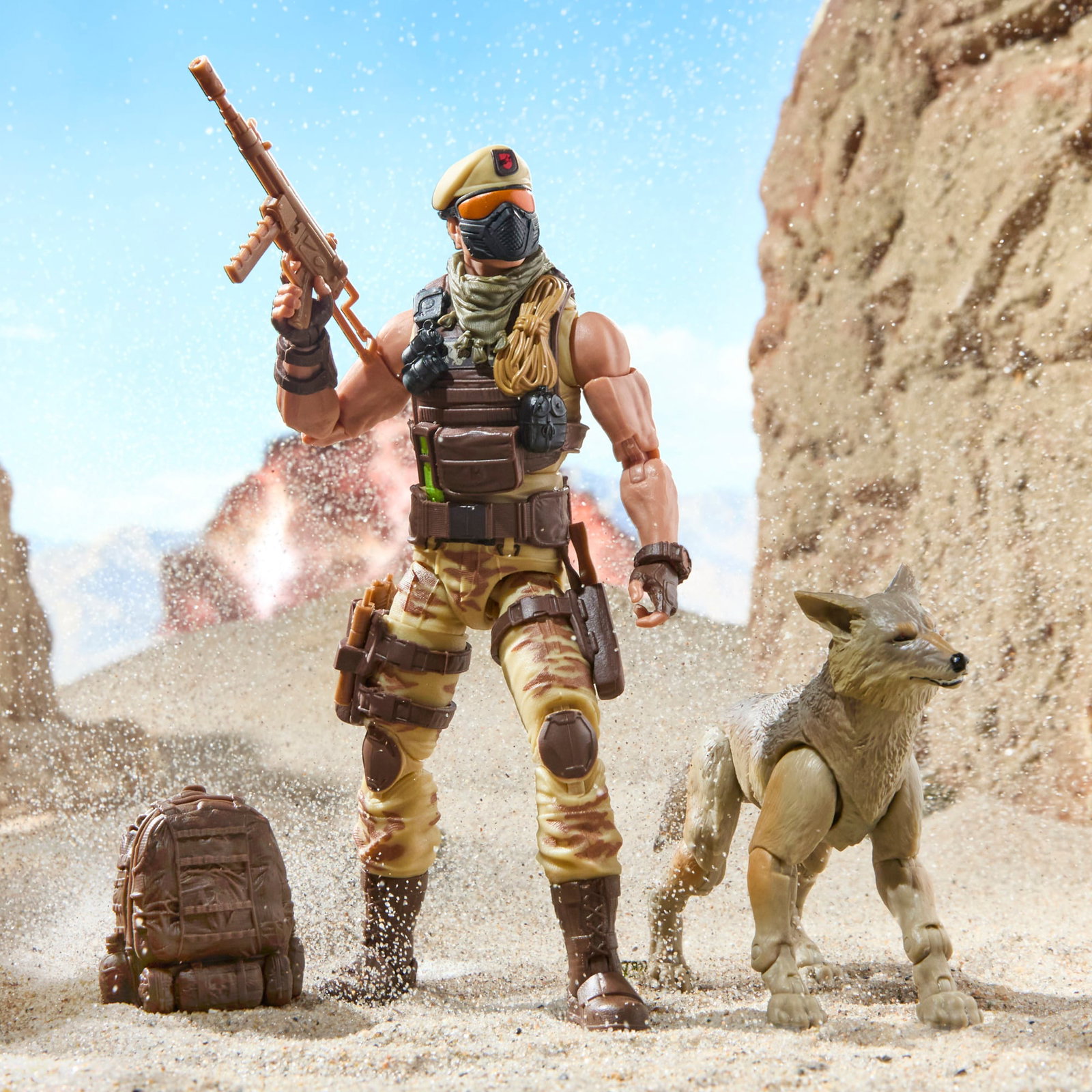 G.I. Joe Classified Series #217 Dusty & Coyote Sandstorm Set image 4