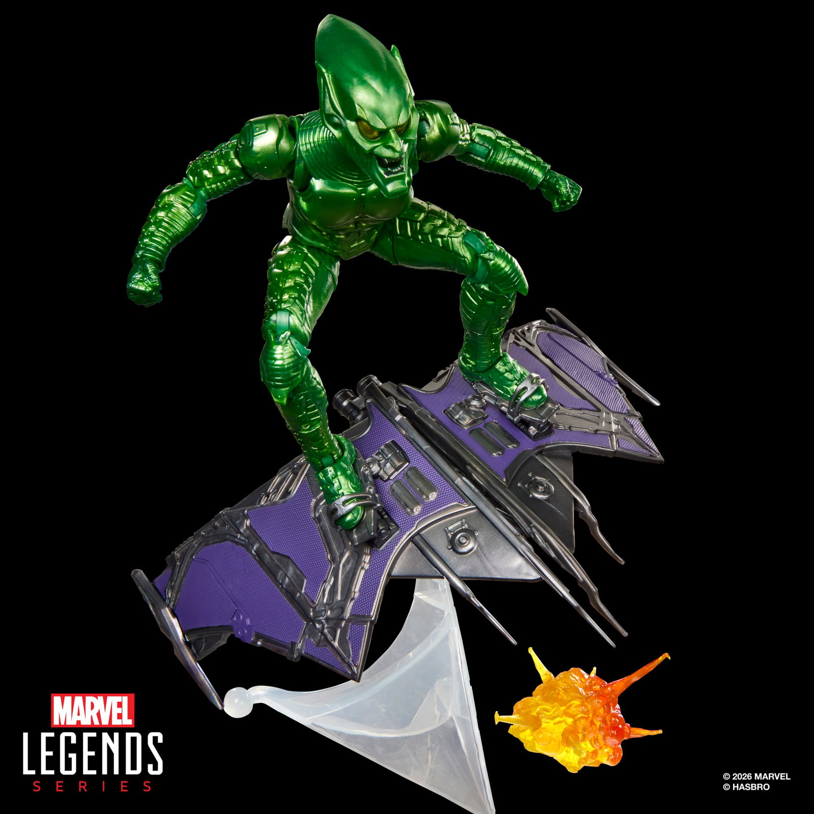 Spider-Man: No Way Home Marvel Legends Green Goblin and Glider Set image 4