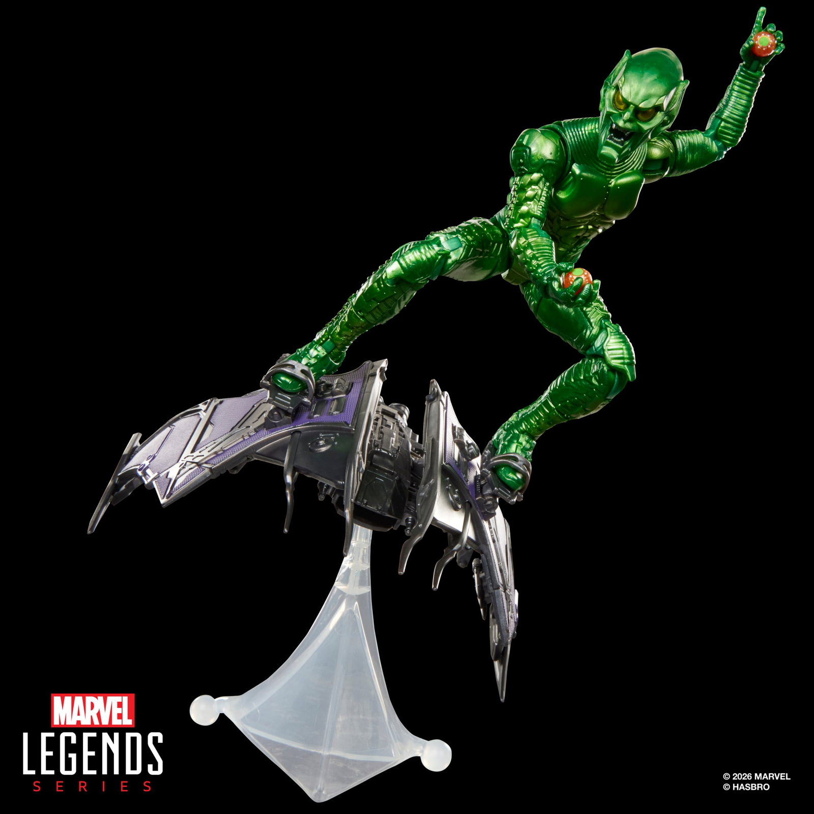 Spider-Man: No Way Home Marvel Legends Green Goblin and Glider Set image 5