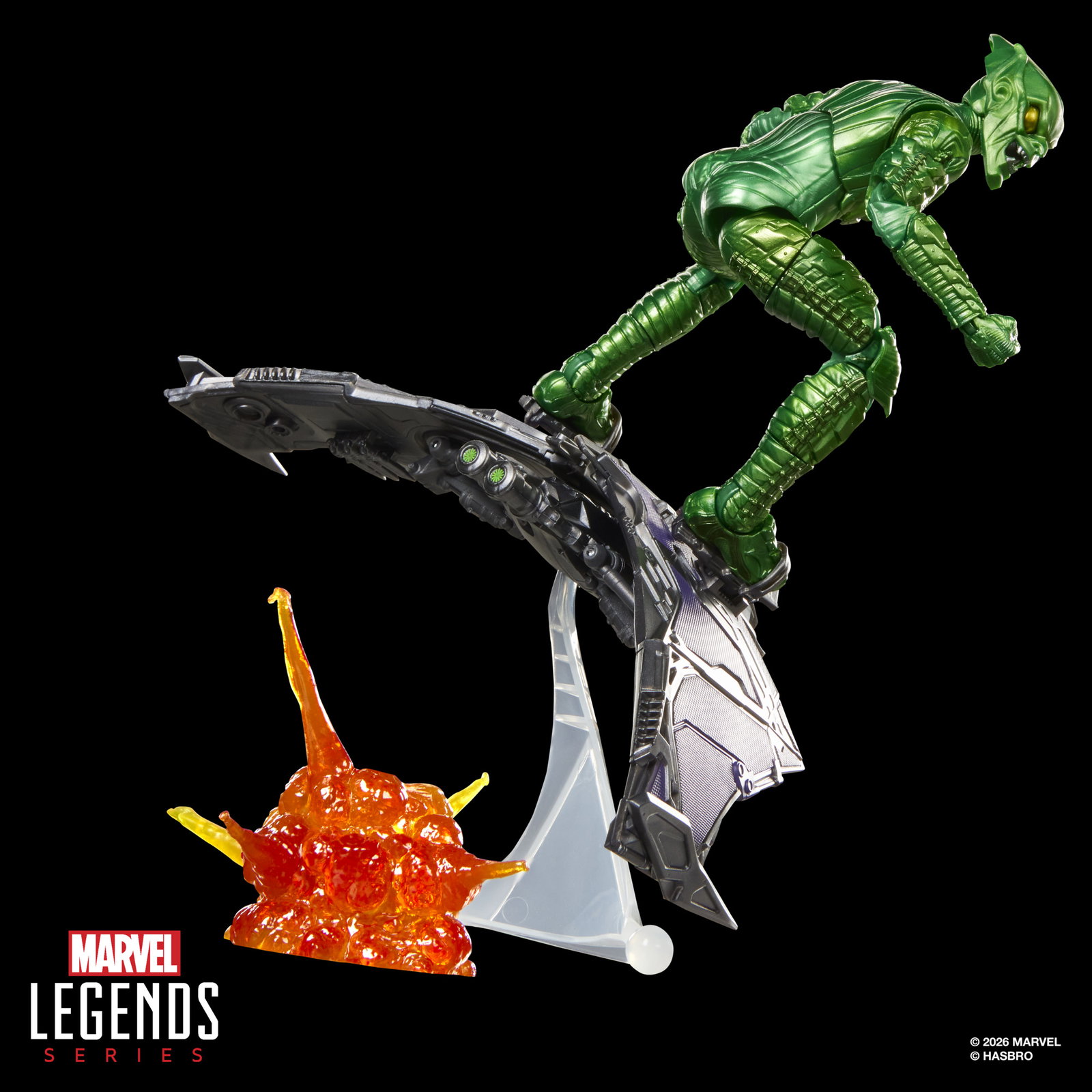 Spider-Man: No Way Home Marvel Legends Green Goblin and Glider Set image 6