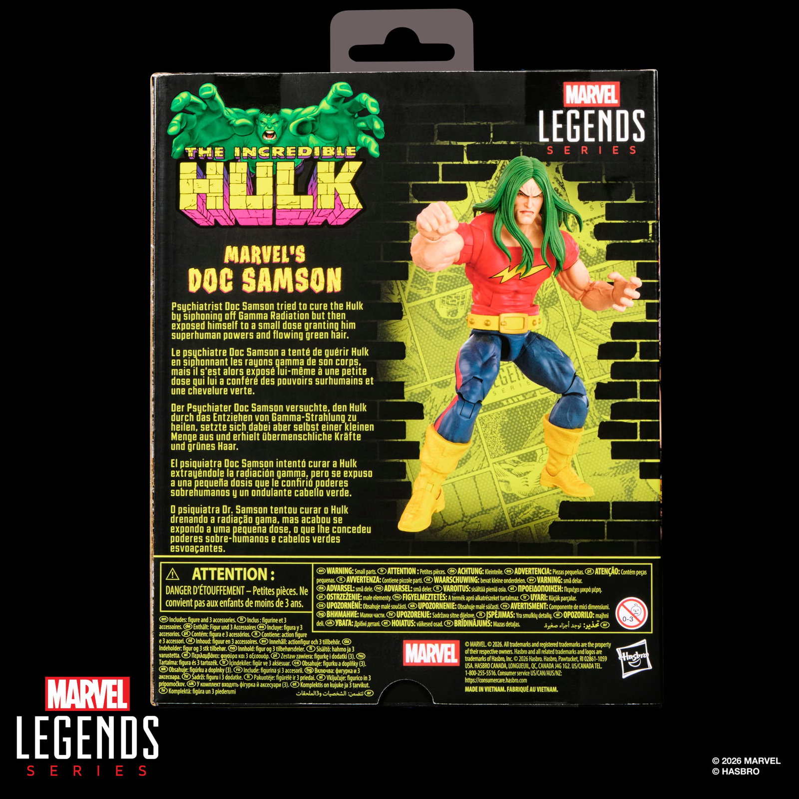 The Incredible Hulk Marvel Legends Marvel's Doc Samson image 10