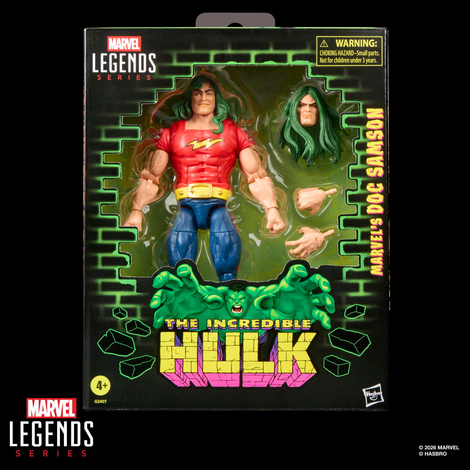 The Incredible Hulk Marvel Legends Marvel's Doc Samson image 9