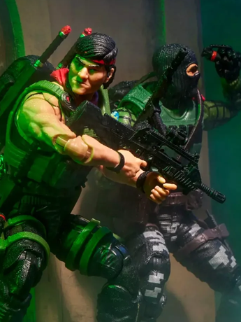 G.I. Joe Classified Series #164 Night Force Beach Head & Quick Kick Two-Pack image 2