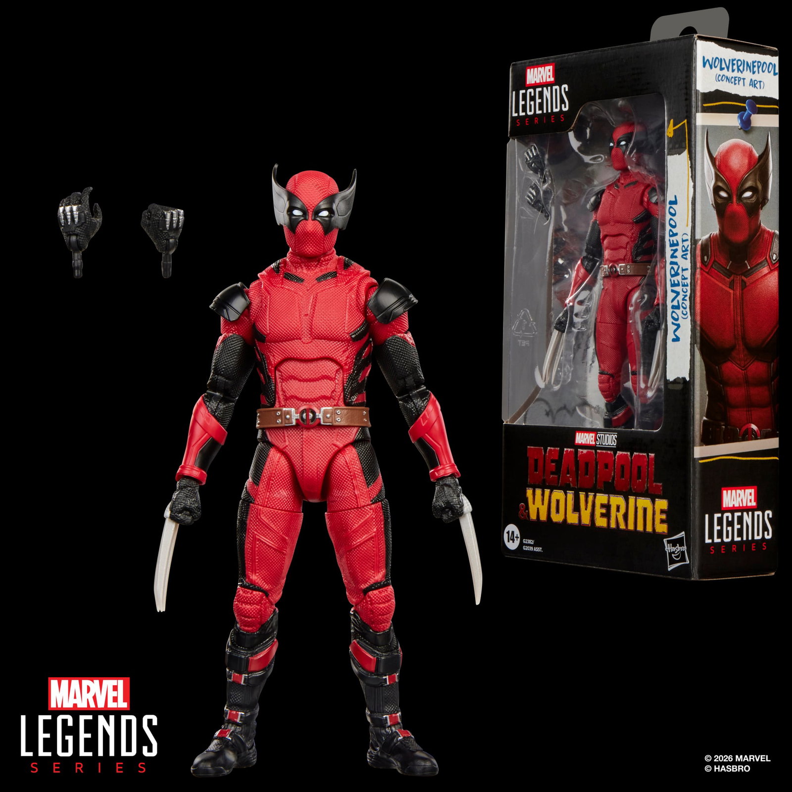 Deadpool & Wolverine Marvel Legends Wolverinepool (Concept Art) image 9