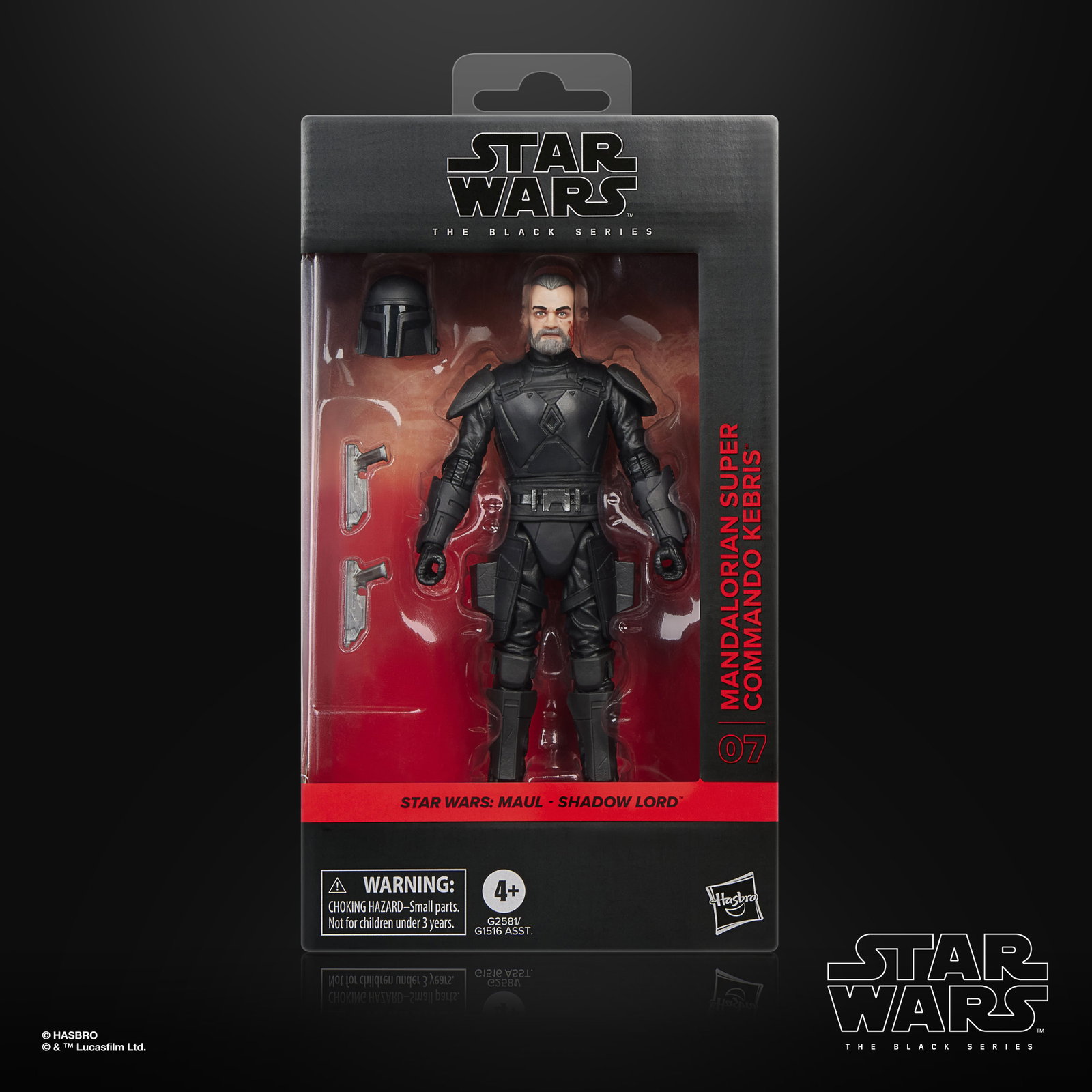 Star Wars: The Black Series Mandalorian Super Commando Kebris (Maul- Shadow Lord) image 10