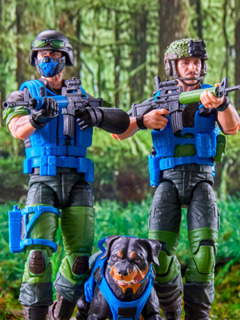 G.I. Joe Classified Series #220 Mad Marauders Footloose, Mutt & Junkyard Three-Pack image 2