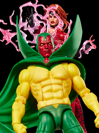 Avengers: The Crossing Marvel Legends Vision & Scarlet Witch Two-Pack image 2