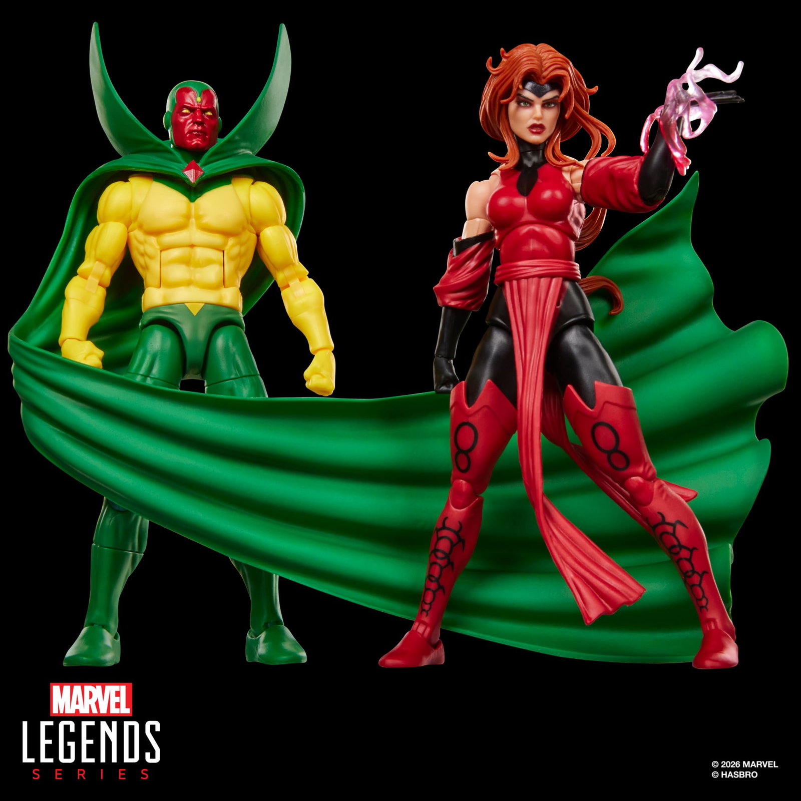 Avengers: The Crossing Marvel Legends Vision & Scarlet Witch Two-Pack image 4