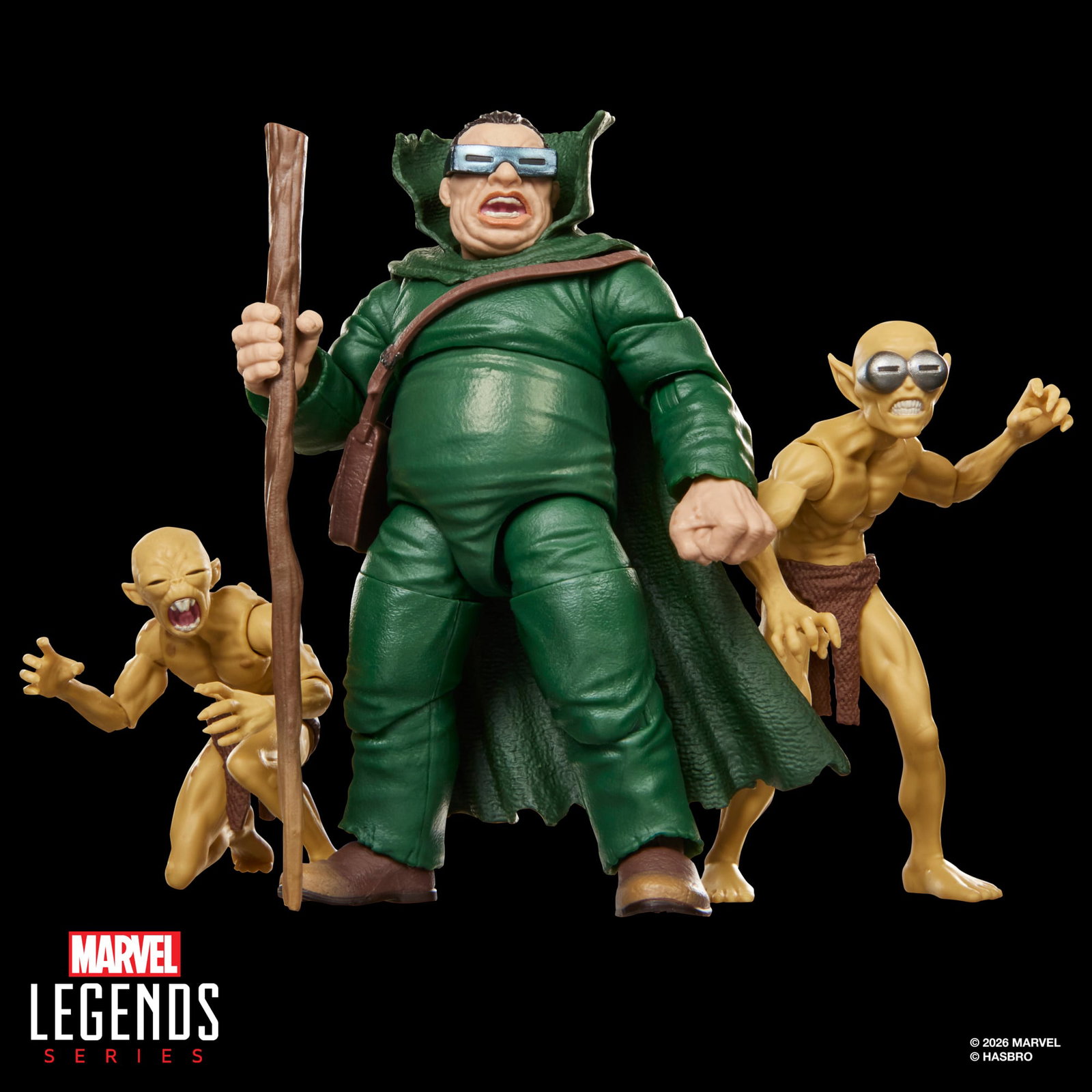 Fantastic Four Marvel Legends Mole Man & Moloids Three-Pack image 3