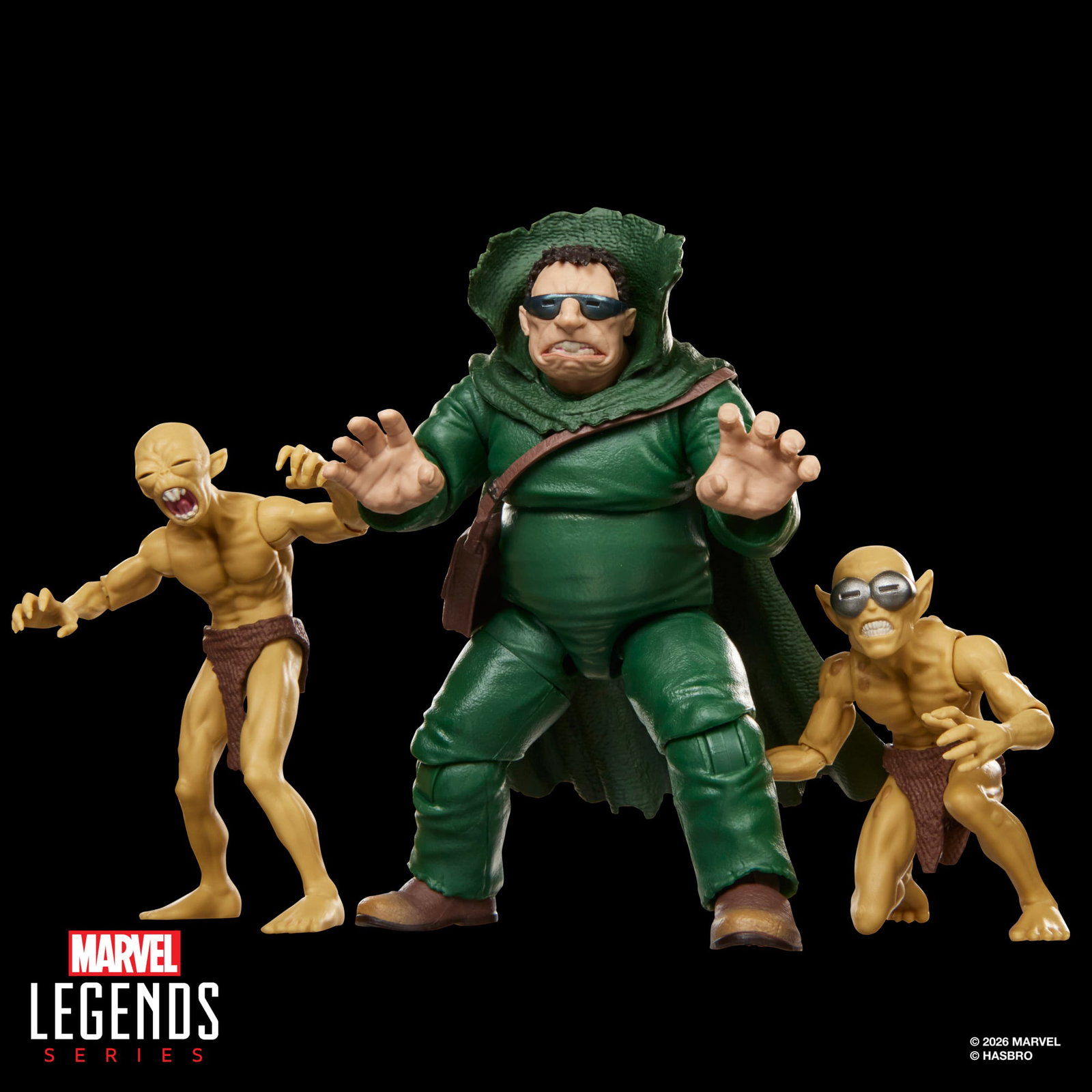 Fantastic Four Marvel Legends Mole Man & Moloids Three-Pack image 4