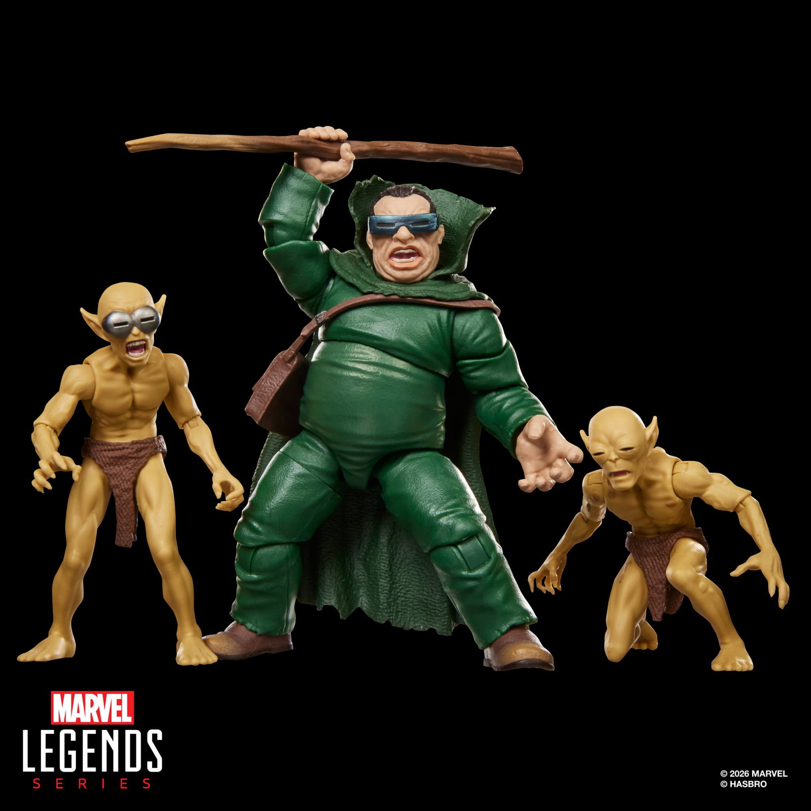 Fantastic Four Marvel Legends Mole Man & Moloids Three-Pack image 5