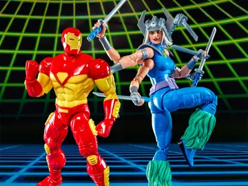 Marvel Legends Gamerverse Iron Man & Marvel's Spiral Two-Pack