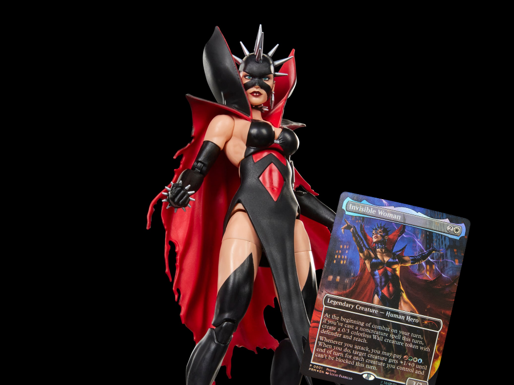 Marvel Legends Malice (Sue Storm) with Exclusive Magic: The Gathering Card image 1