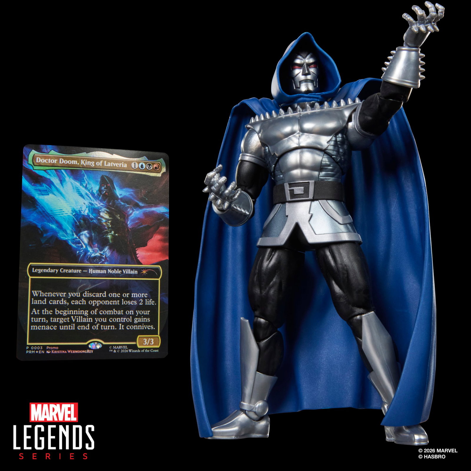Marvel Legends Doctor Doom 2099 with Exclusive Magic: The Gathering Card image 8