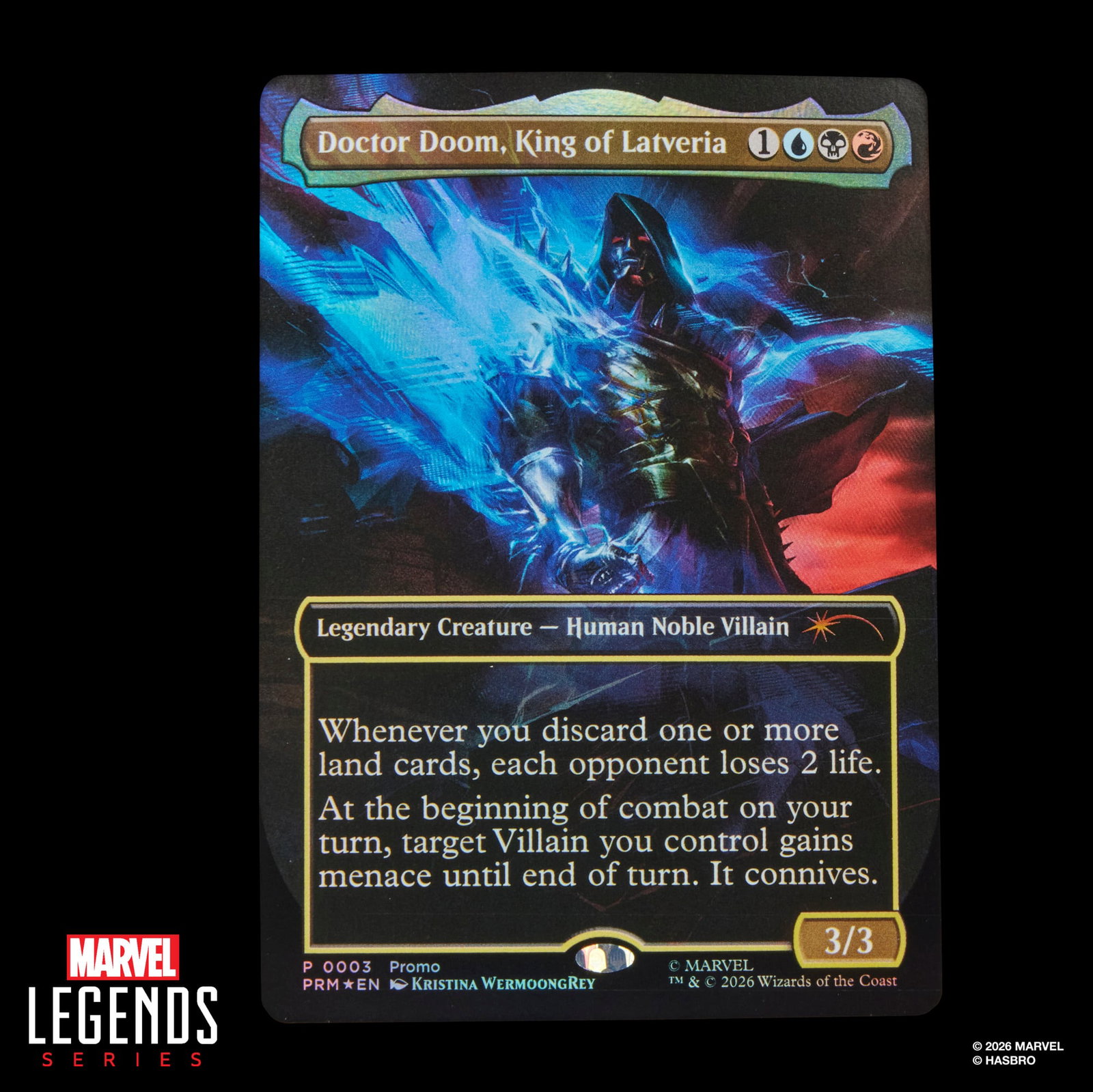 Marvel Legends Doctor Doom 2099 with Exclusive Magic: The Gathering Card image 9