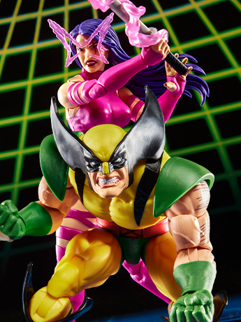 Marvel Legends Gamerverse Wolverine vs. Psylocke Two-Pack image 2