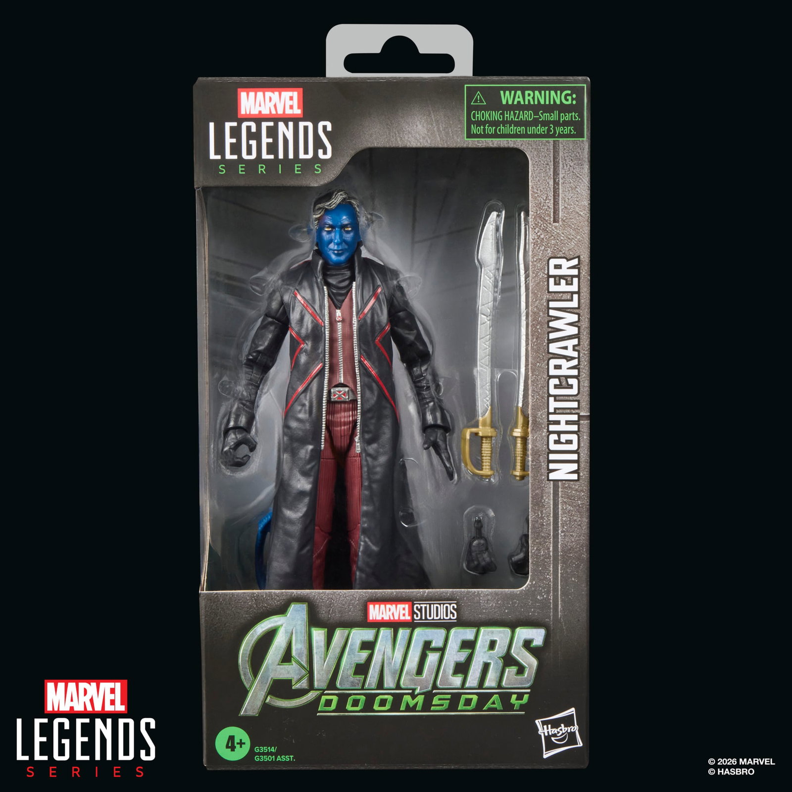 Avengers: Doomsday Marvel Legends Nightcrawler image 9