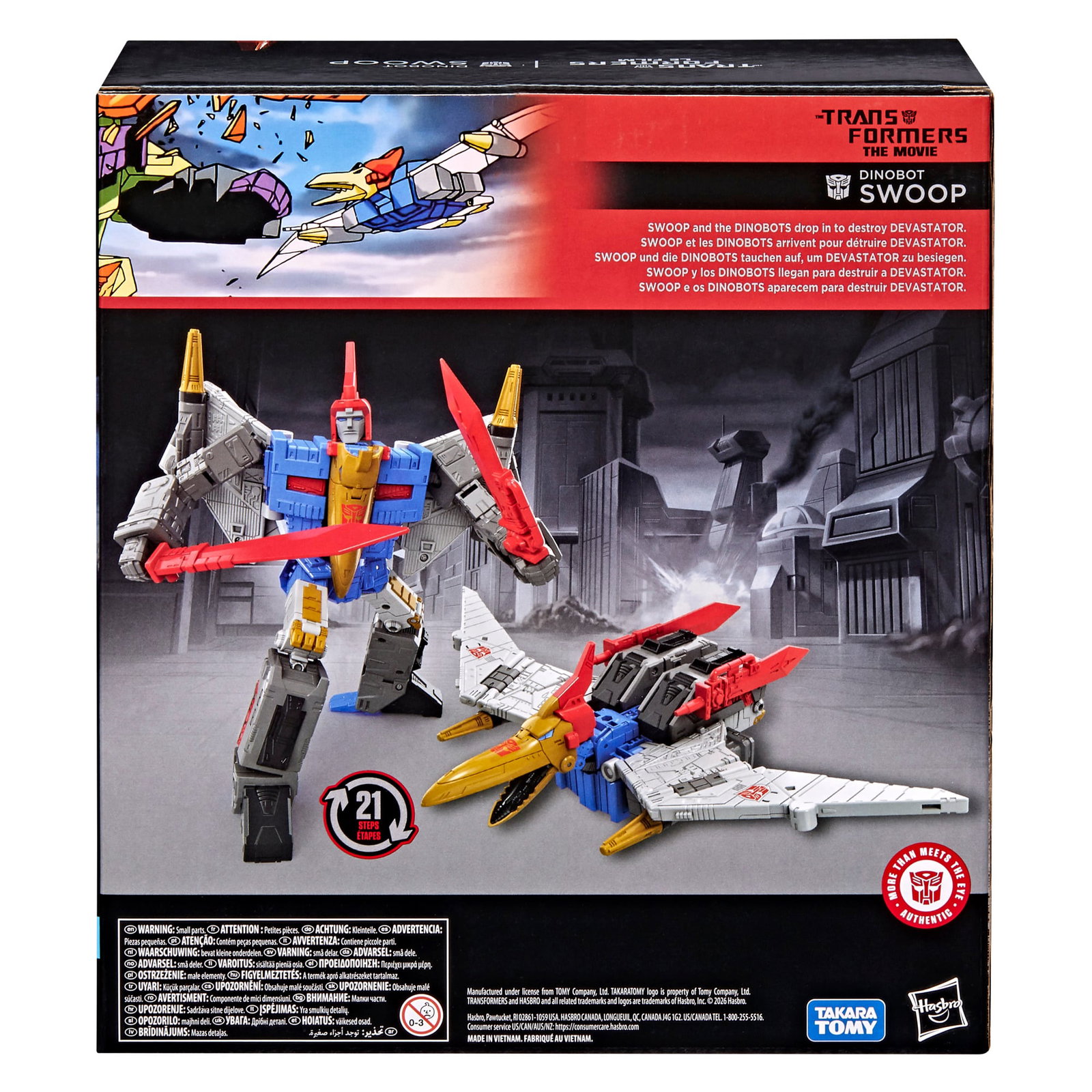 The Transformers: The Movie Studio Series Leader Class Dinobot Swoop image 9