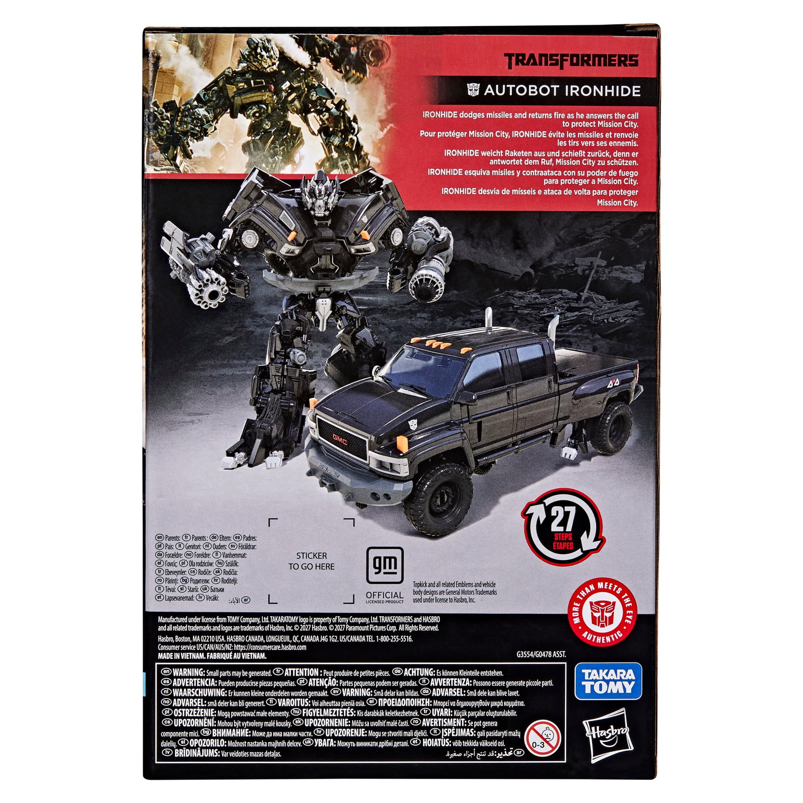 Transformers Studio Series Voyager Class Autobot Ironhide image 10