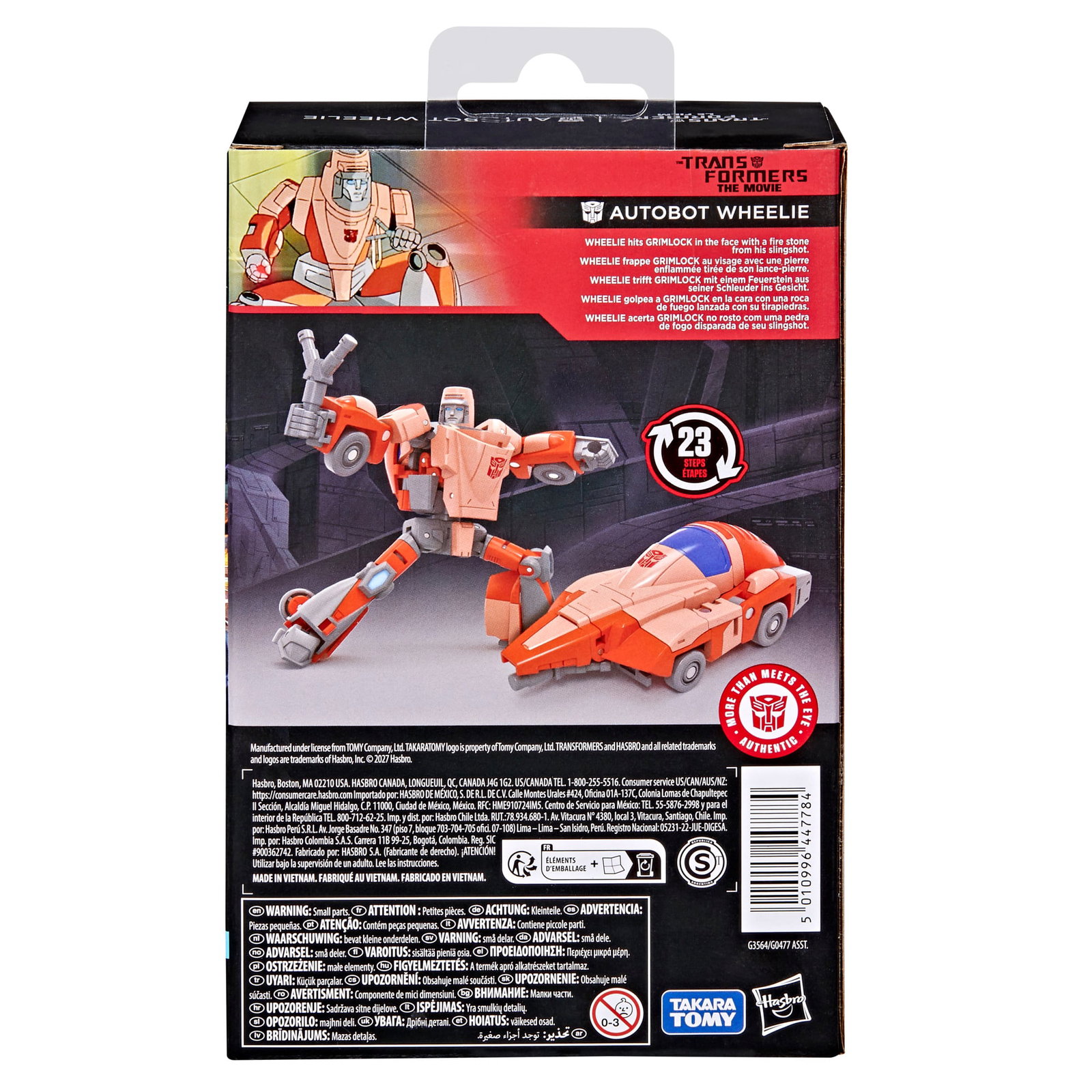 The Transformers: The Movie Studio Series Deluxe Class Autobot Wheelie image 8