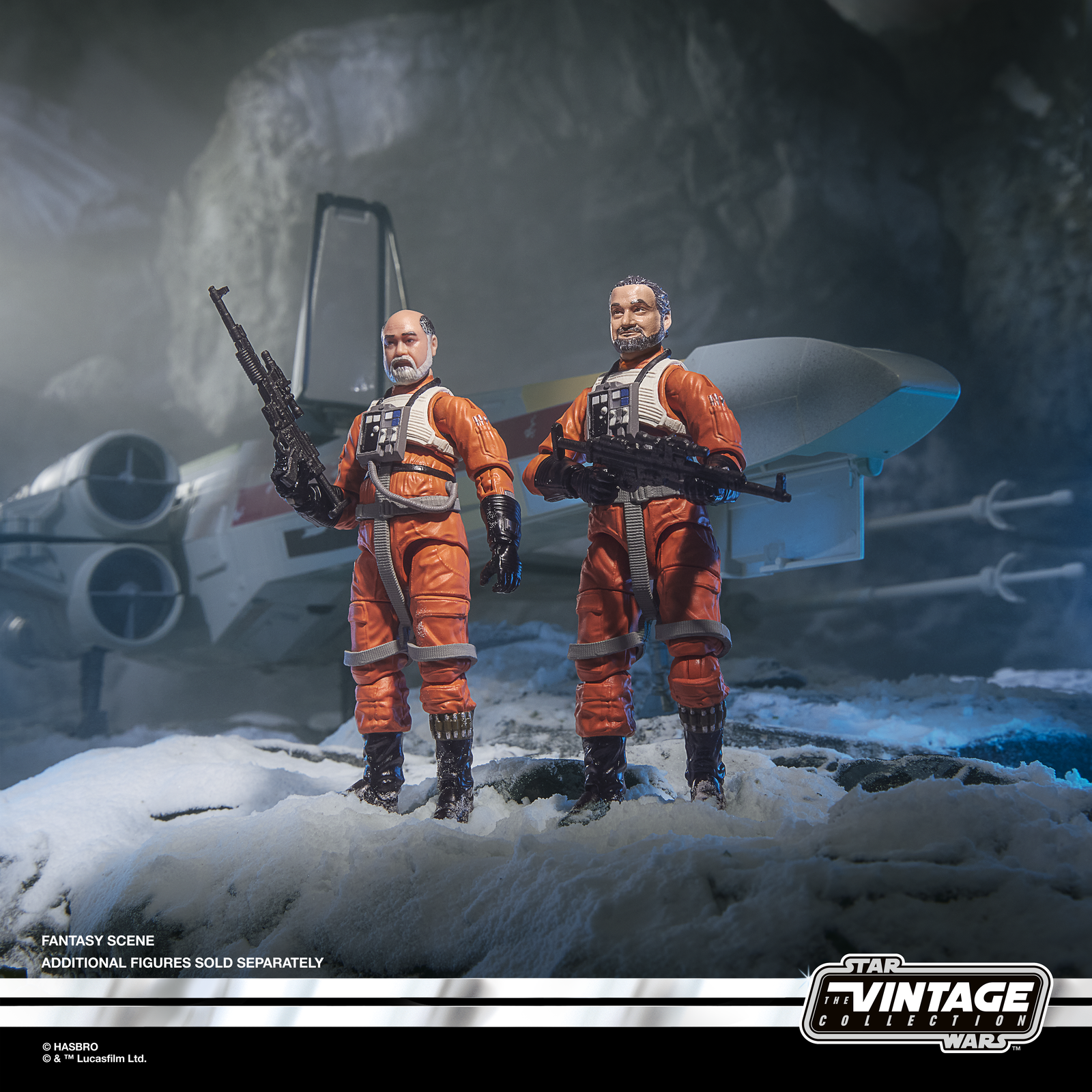 Star Wars: The Vintage Collection Carson Teva, Trapper Wolf, and Frog Lady Three-Pack (The Mandalorian) image 3