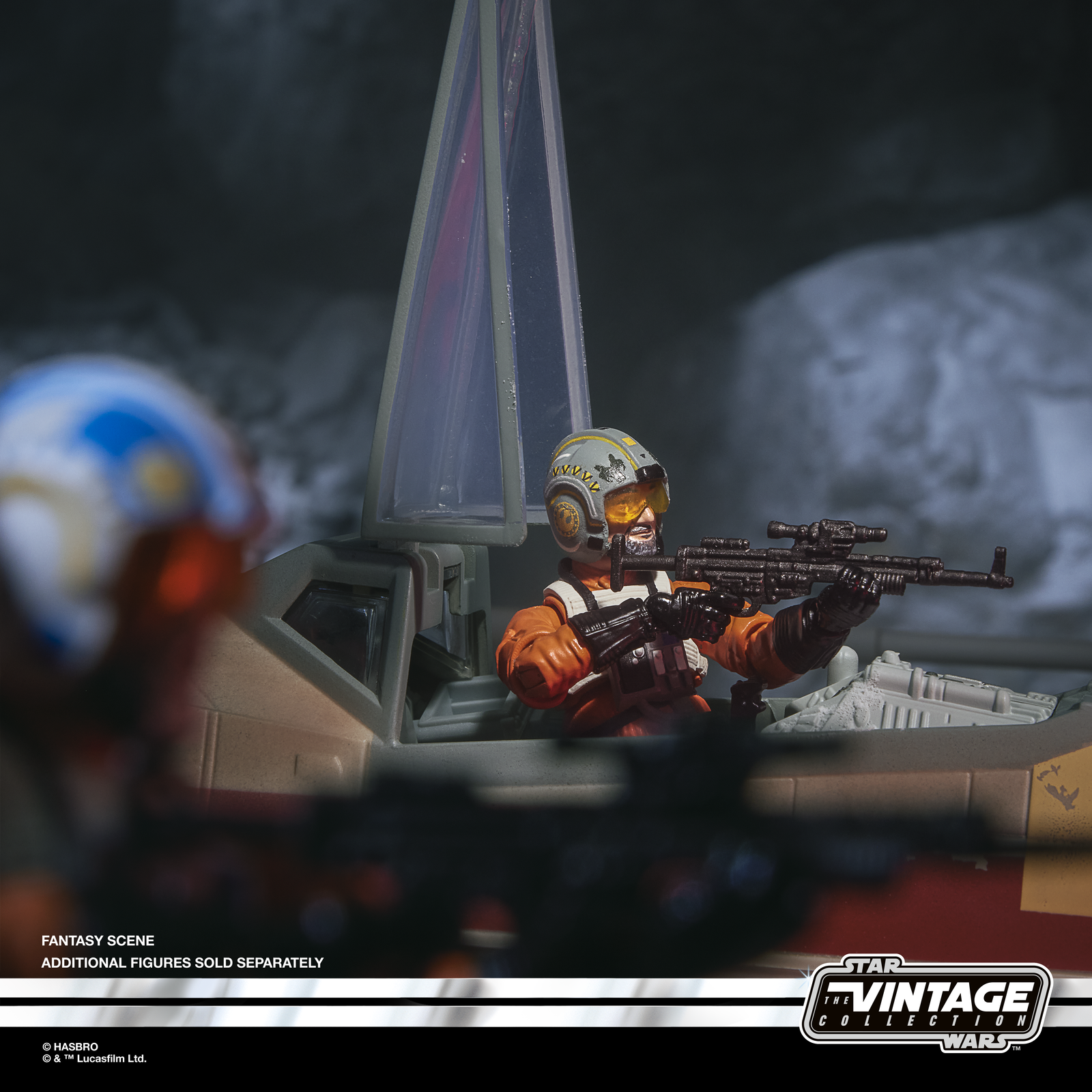 Star Wars: The Vintage Collection Carson Teva, Trapper Wolf, and Frog Lady Three-Pack (The Mandalorian) image 6