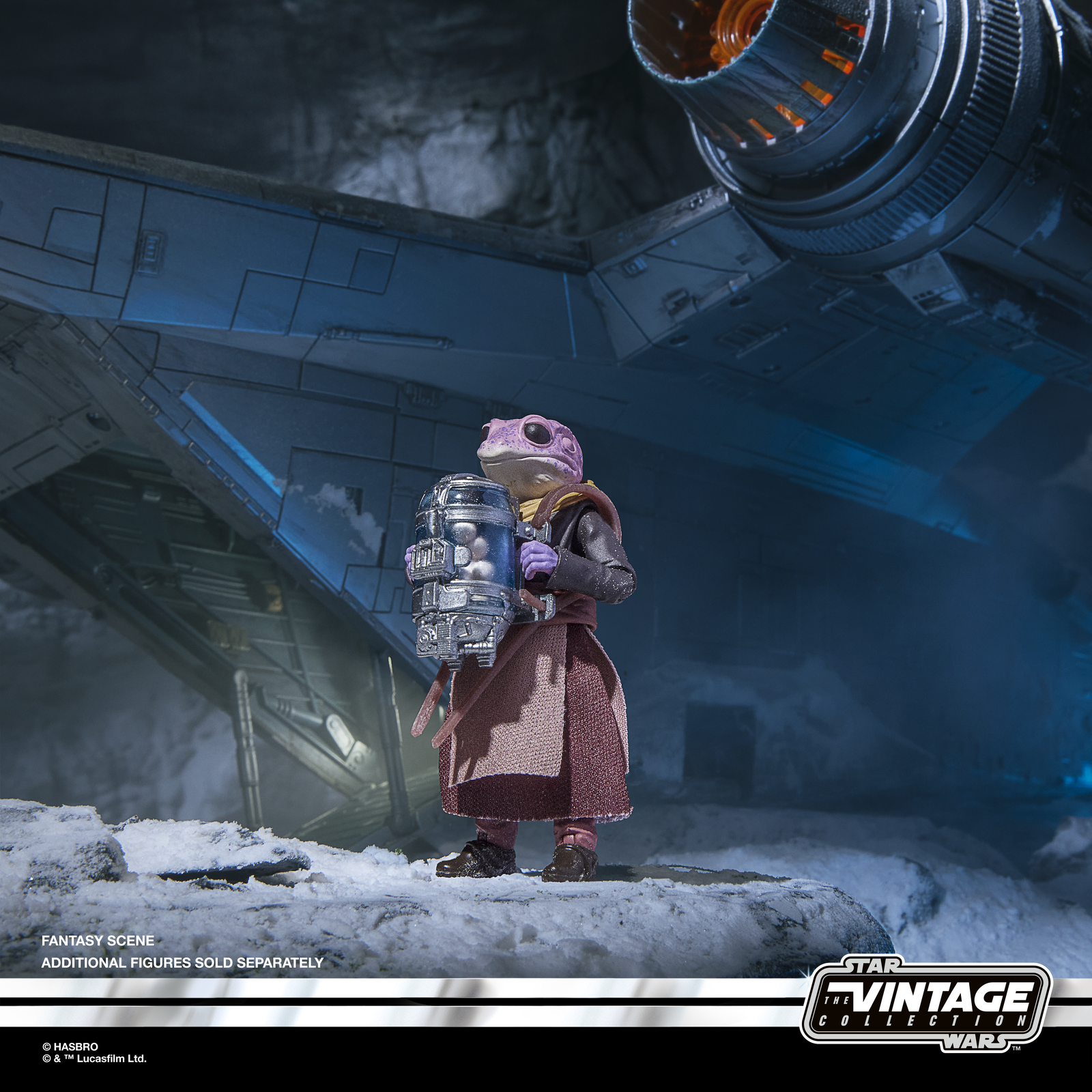 Star Wars: The Vintage Collection Carson Teva, Trapper Wolf, and Frog Lady Three-Pack (The Mandalorian) image 9