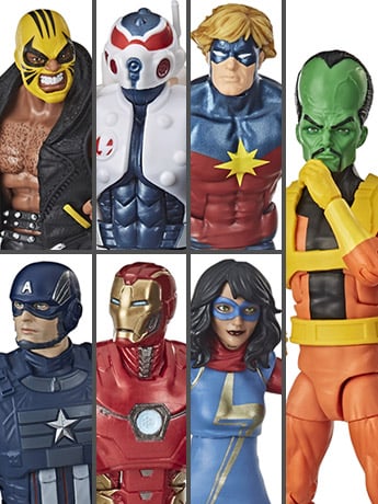 Marvel's Avengers Marvel Legends Wave 1 Set of 7 (Abomination BAF) image 2