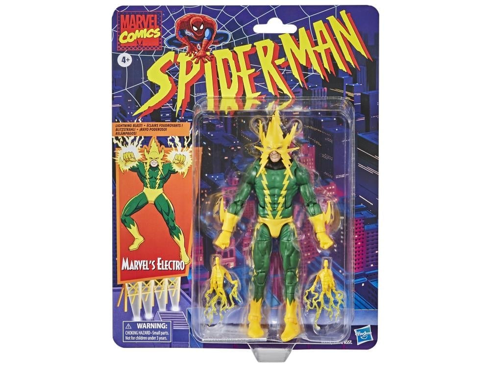 Spider-Man Marvel Legends Retro Collection Marvel's Electro image 4
