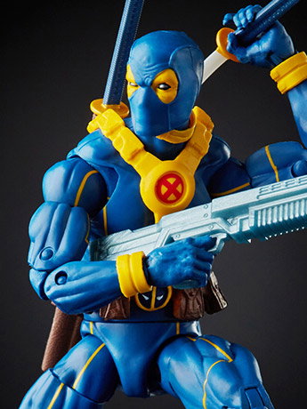 Deadpool Marvel Legends Deadpool (Blue) (Strong Guy BAF) image 2
