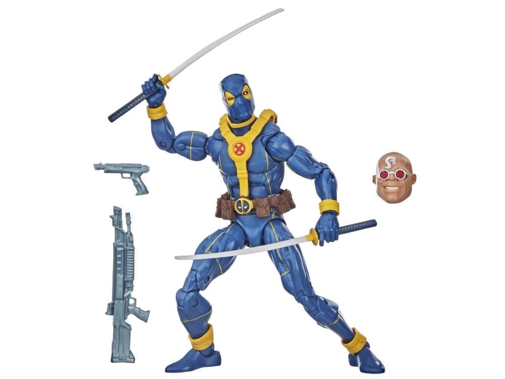 Deadpool Marvel Legends Deadpool (Blue) (Strong Guy BAF) image 7