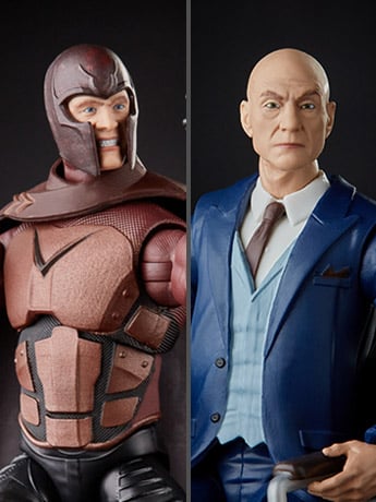 X-Men (2000) 20th Anniversary Marvel Legends Magneto & Professor X Two-Pack image 2