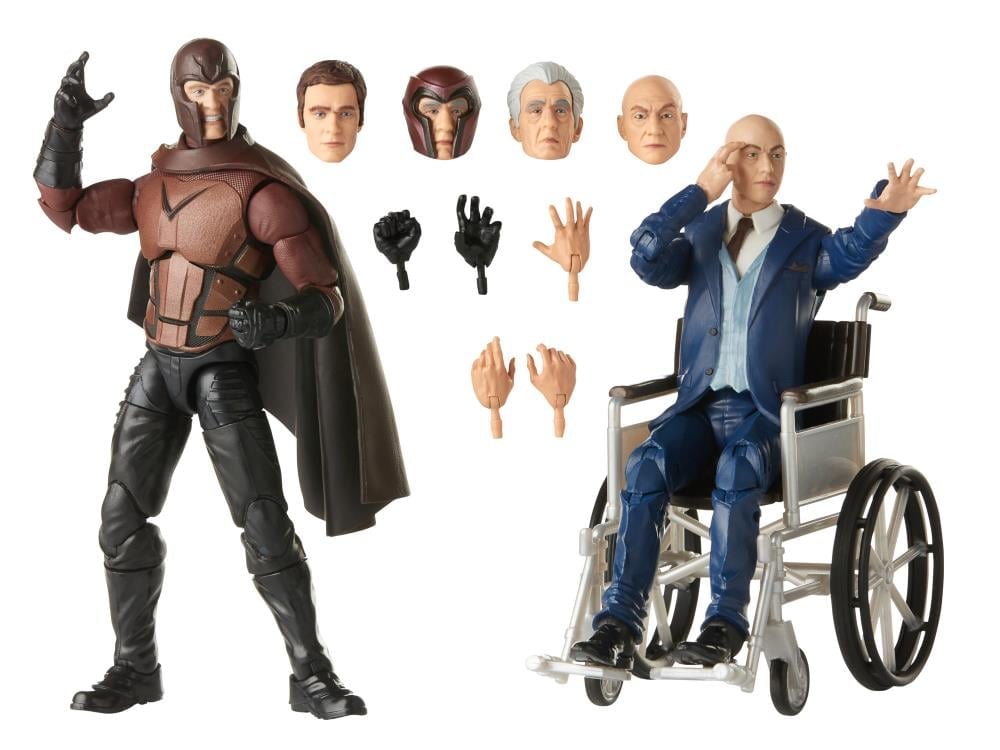 X-Men (2000) 20th Anniversary Marvel Legends Magneto & Professor X Two-Pack image 9
