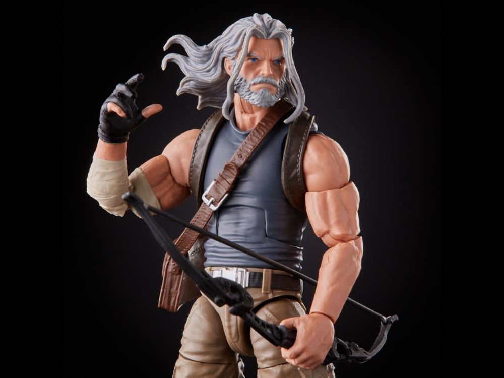 X-Men 20th Anniversary Marvel Legends Old Man Logan & Hawkeye Two-Pack image 4