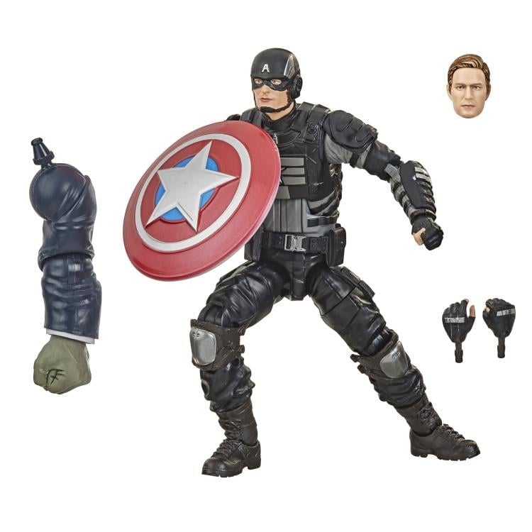 Marvel's Avengers Marvel Legends Captain America (Joe Fixit BAF) image 10
