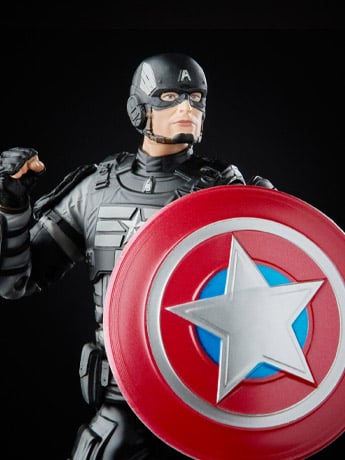 Marvel's Avengers Marvel Legends Captain America (Joe Fixit BAF) image 2