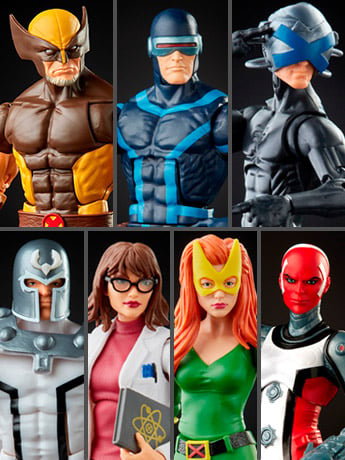 X-Men Marvel Legends Wave 6 Set of 7 (Tri Sentinel BAF) image 2