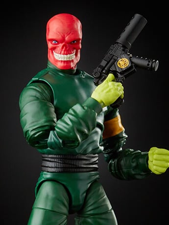 Marvel Legends Super Villains Red Skull (Xemnu BAF) image 2