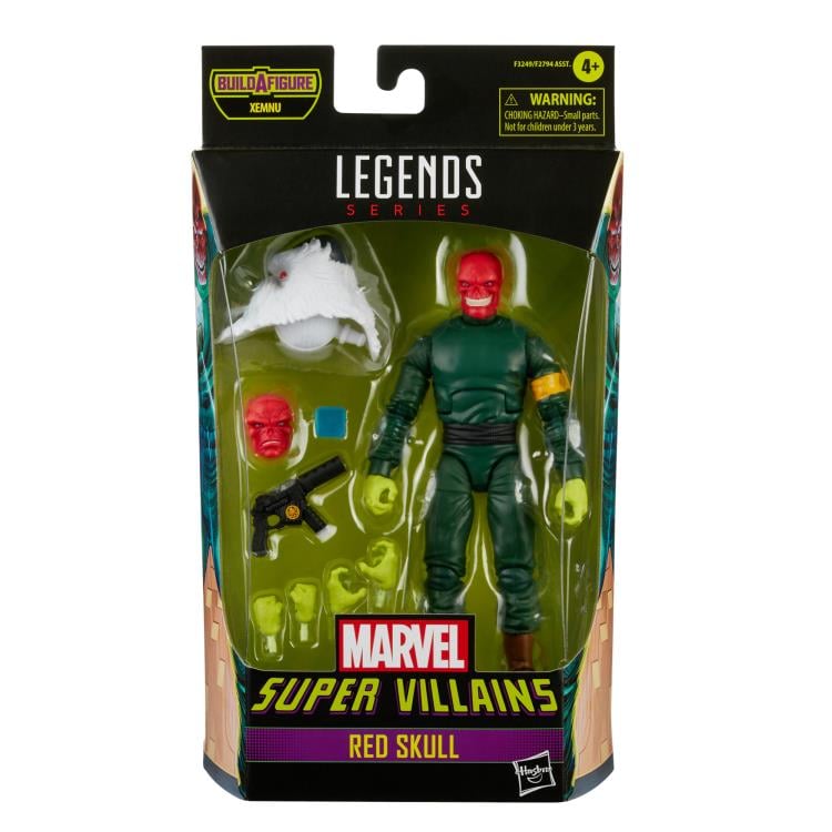 Marvel Legends Super Villains Red Skull (Xemnu BAF) image 7