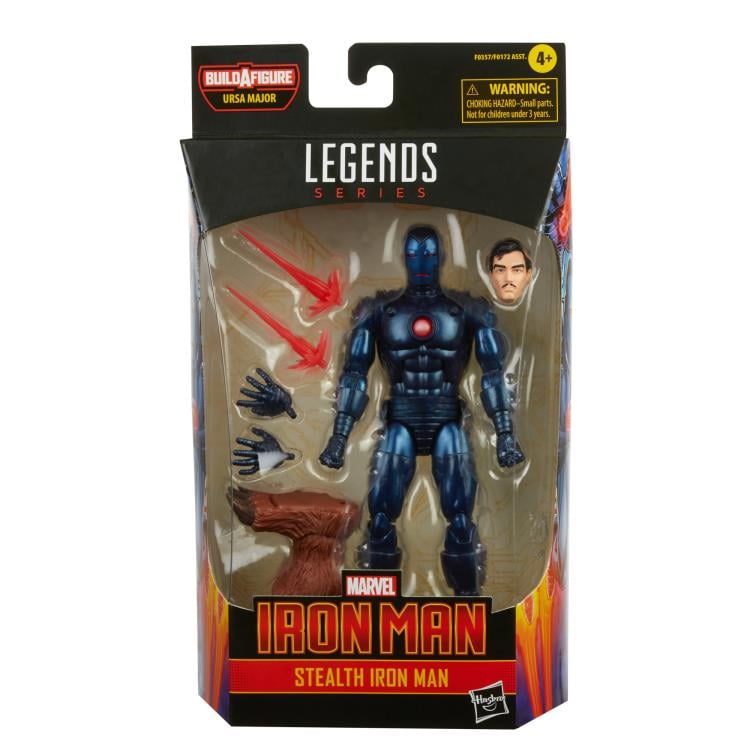 Iron Man Marvel Legends Stealth Iron Man (Ursa Major BAF) image 10
