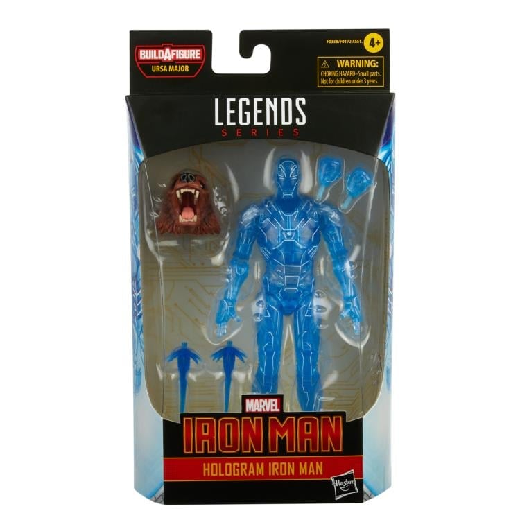 Iron Man Marvel Legends Hologram Iron Man (Ursa Major BAF) image 9