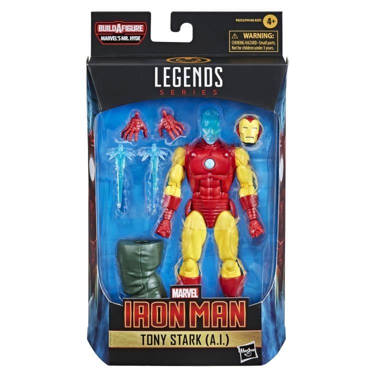 Iron Man Marvel Legends Tony Stark A.I. (Marvel's Mr. Hyde BAF) image 10
