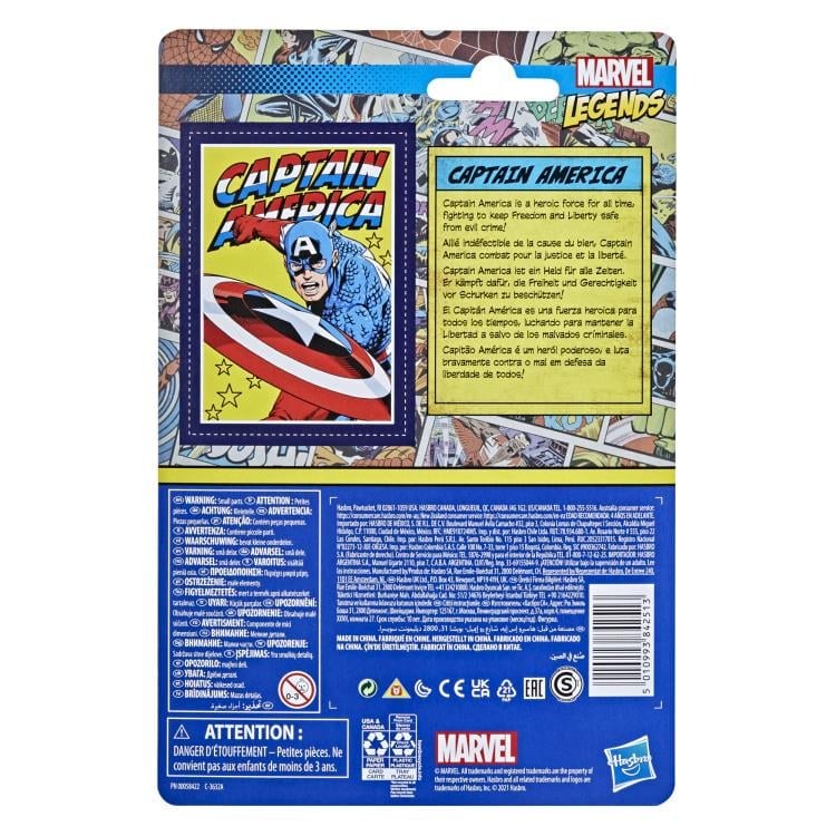 Marvel Legends Retro Collection Captain America image 6