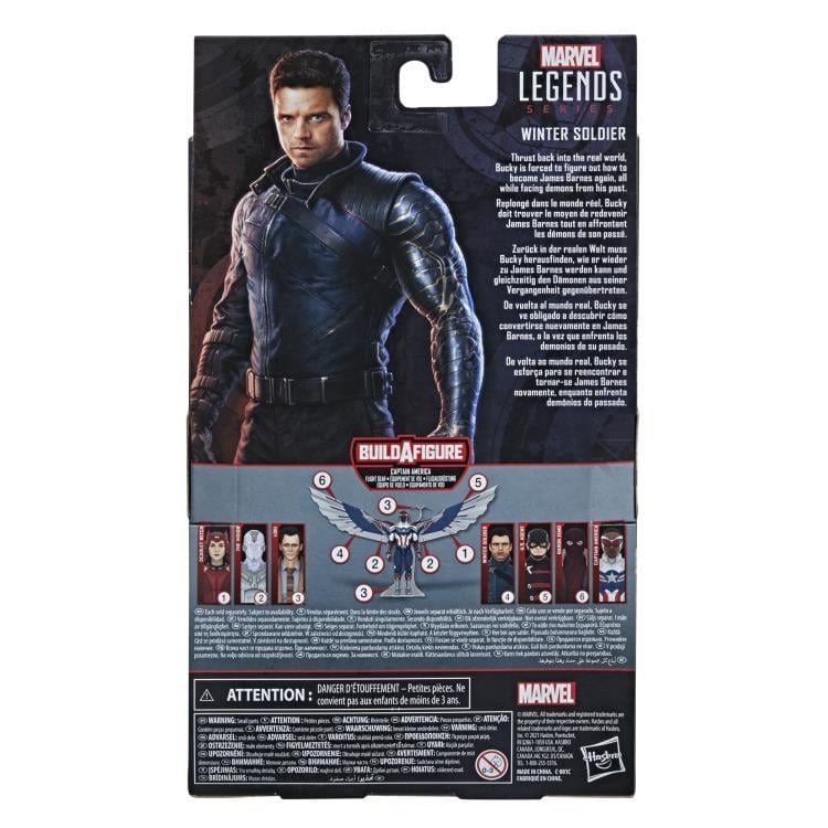 Disney+ Marvel Legends Wave 1 Set of 7 (Captain America Flight Gear BAF) image 8