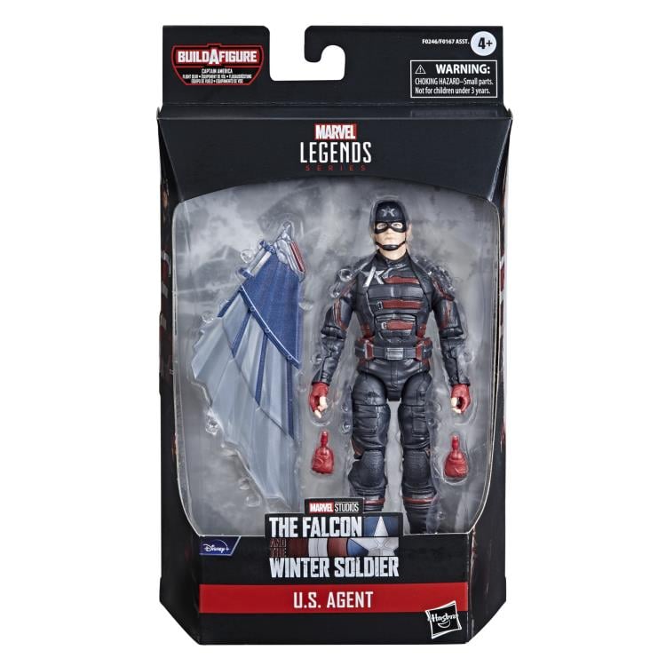 The Falcon and the Winter Soldier Marvel Legends U.S. Agent (Captain America Flight Gear BAF) image 9
