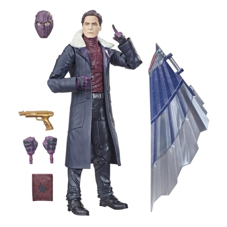 The Falcon and the Winter Soldier Marvel Legends Baron Zemo (Captain America Flight Gear BAF) image 9