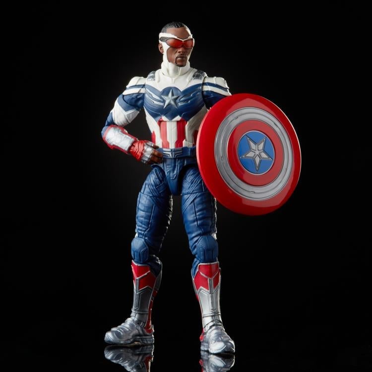 The Falcon and the Winter Soldier Marvel Legends Captain America (Captain America Flight Gear BAF) image 3