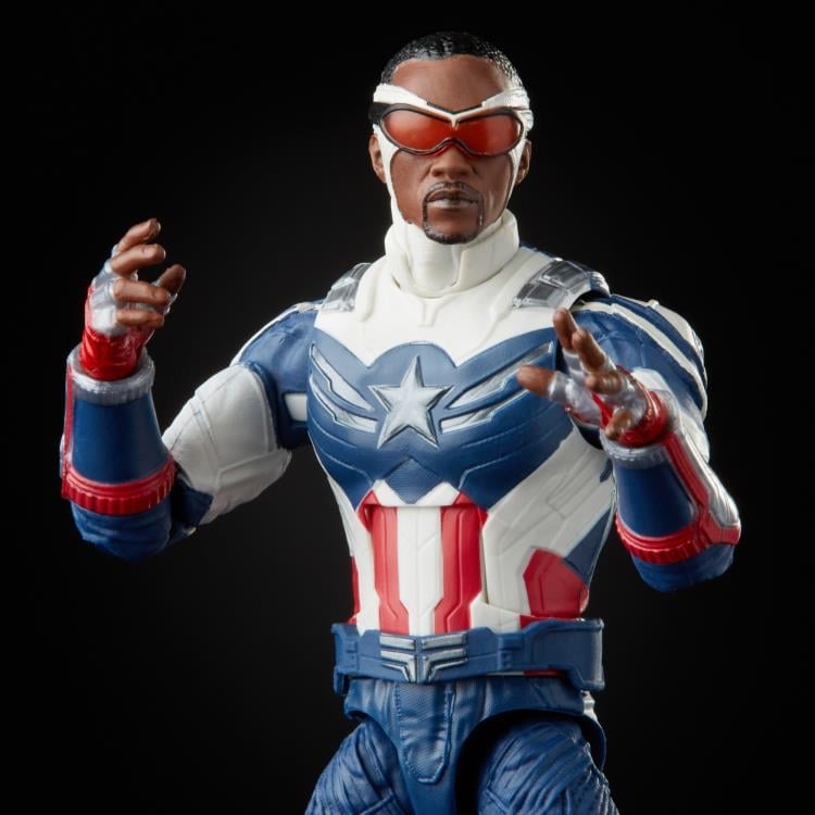 The Falcon and the Winter Soldier Marvel Legends Captain America (Captain America Flight Gear BAF) image 4
