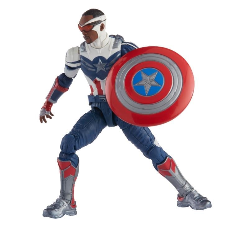 The Falcon and the Winter Soldier Marvel Legends Captain America (Captain America Flight Gear BAF) image 5
