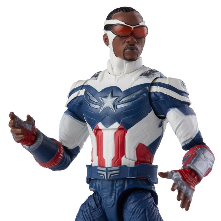 The Falcon and the Winter Soldier Marvel Legends Captain America (Captain America Flight Gear BAF) image 6